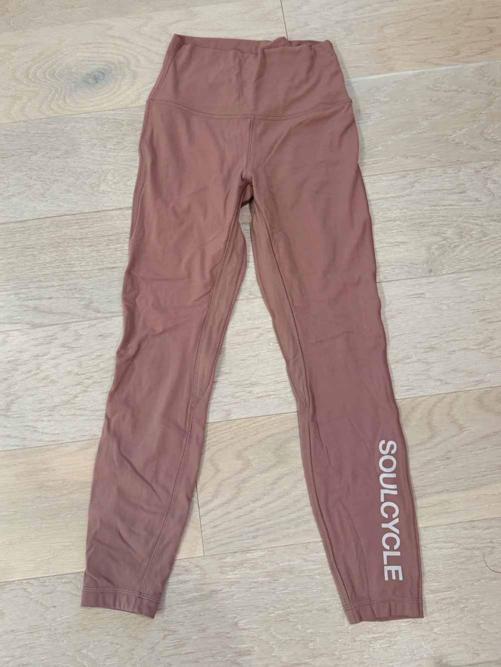 SoulCycle x Lululemon Align Leggings — Mauve Pink